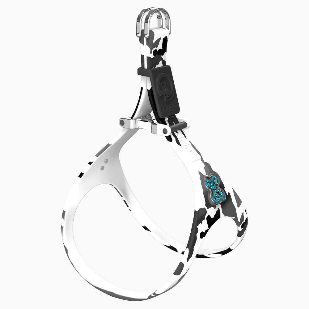 Boneflex Ultra White Camo Harness