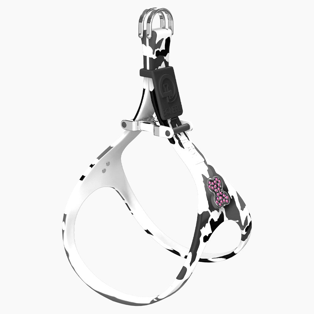 Boneflex Ultra White Camo Harness