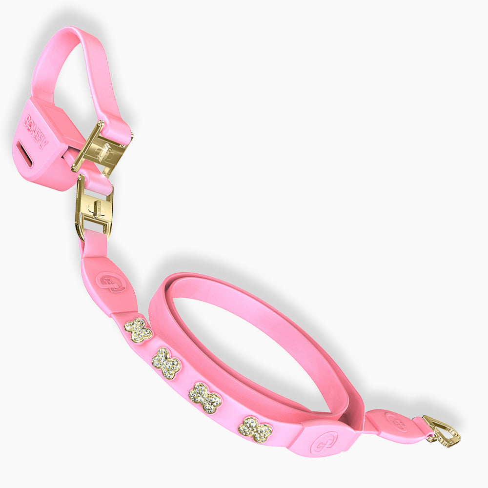 Flexfly 360 Ultra Baby Pink Leash