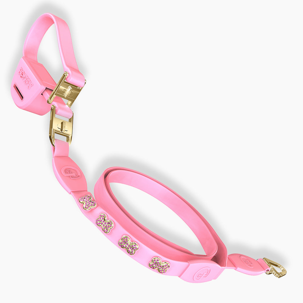 Flexfly 360 Ultra Baby Pink Leash