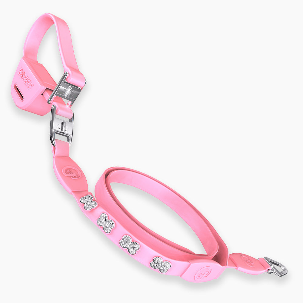 Flexfly 360 Ultra Baby Pink Leash
