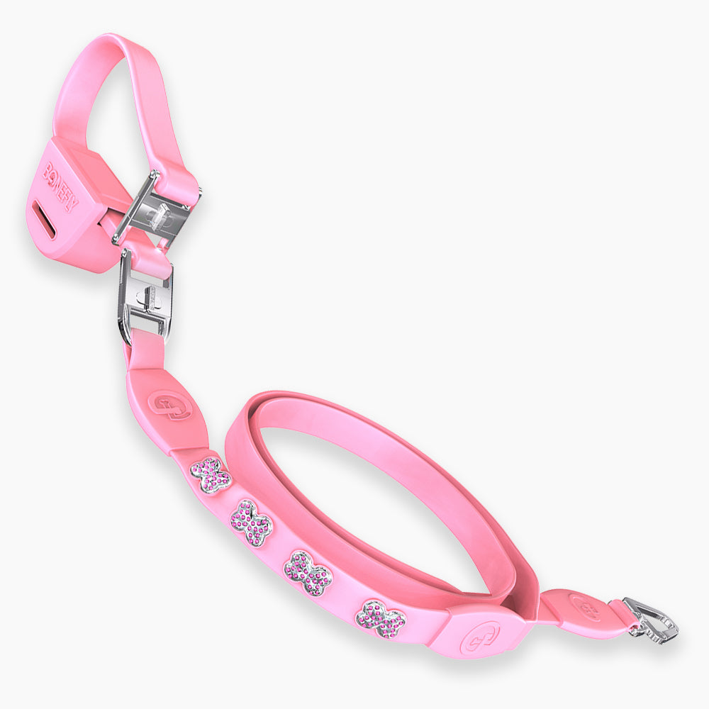 Flexfly 360 Ultra Baby Pink Leash