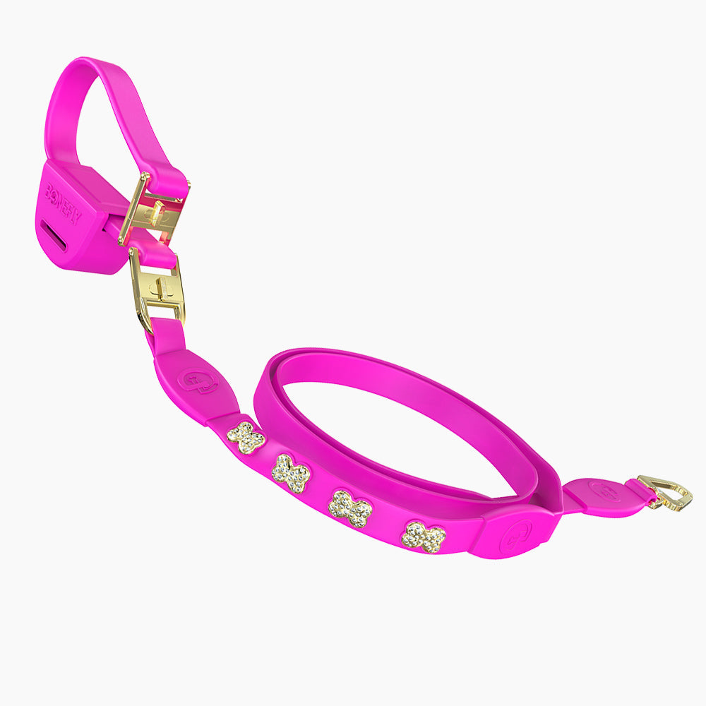 Flexfly 360 Ultra Hot Pink Leash