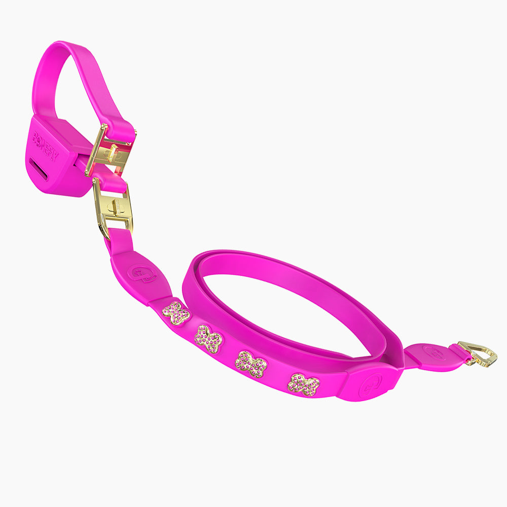 Flexfly 360 Ultra Hot Pink Leash