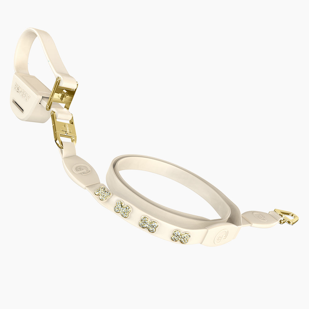 IVORY SWAROVSKI WALK SET