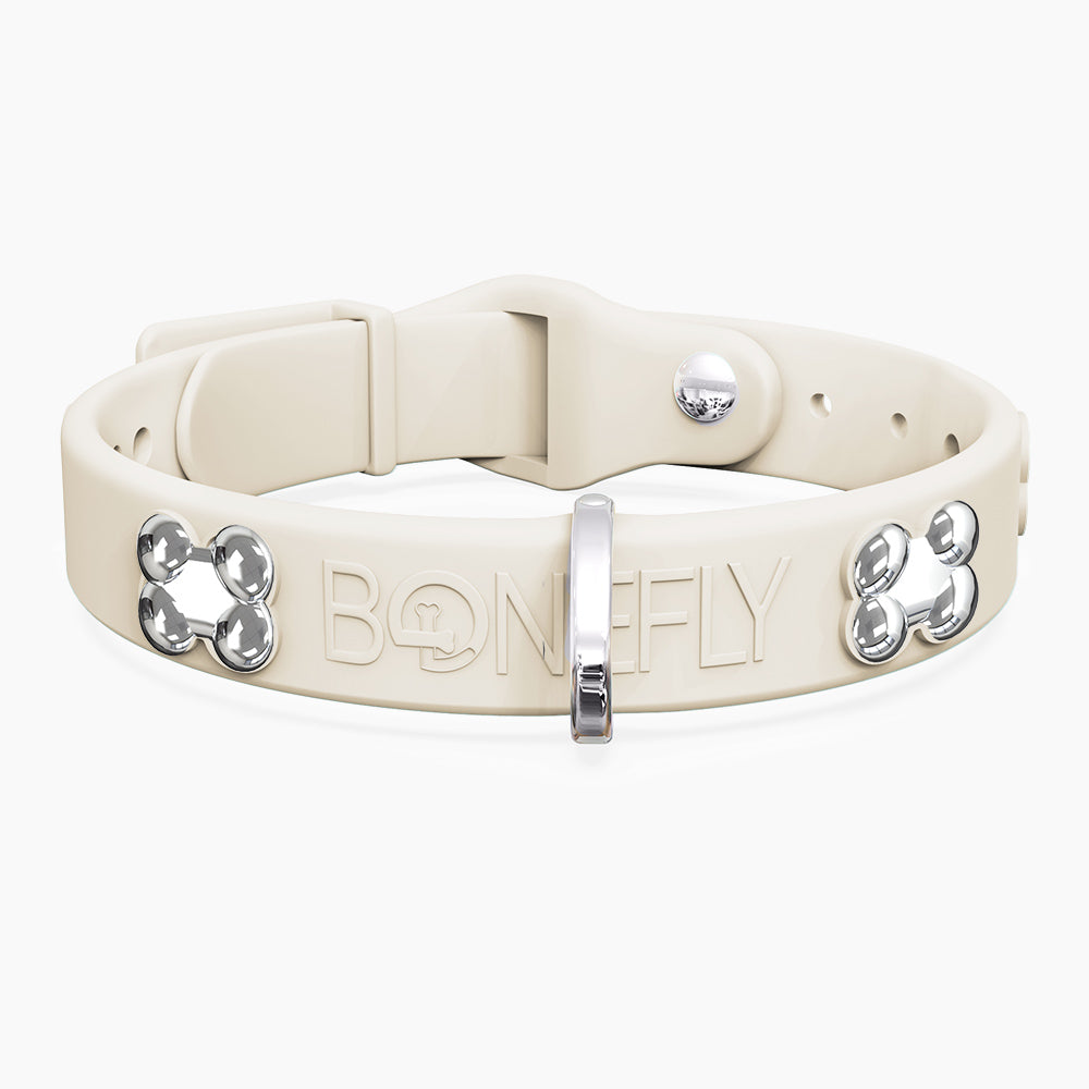Boneflex+ Signature Silver Bones Collar