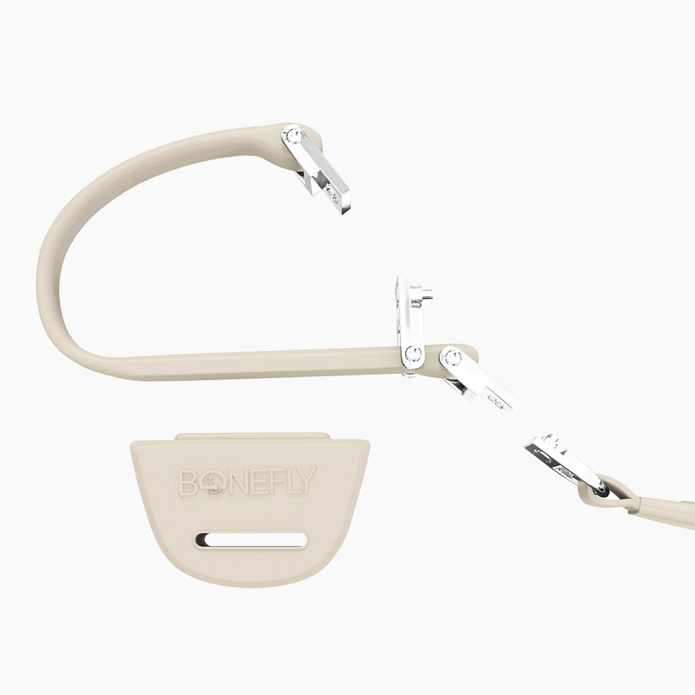 Flexfly 360 Siver Bones Leash