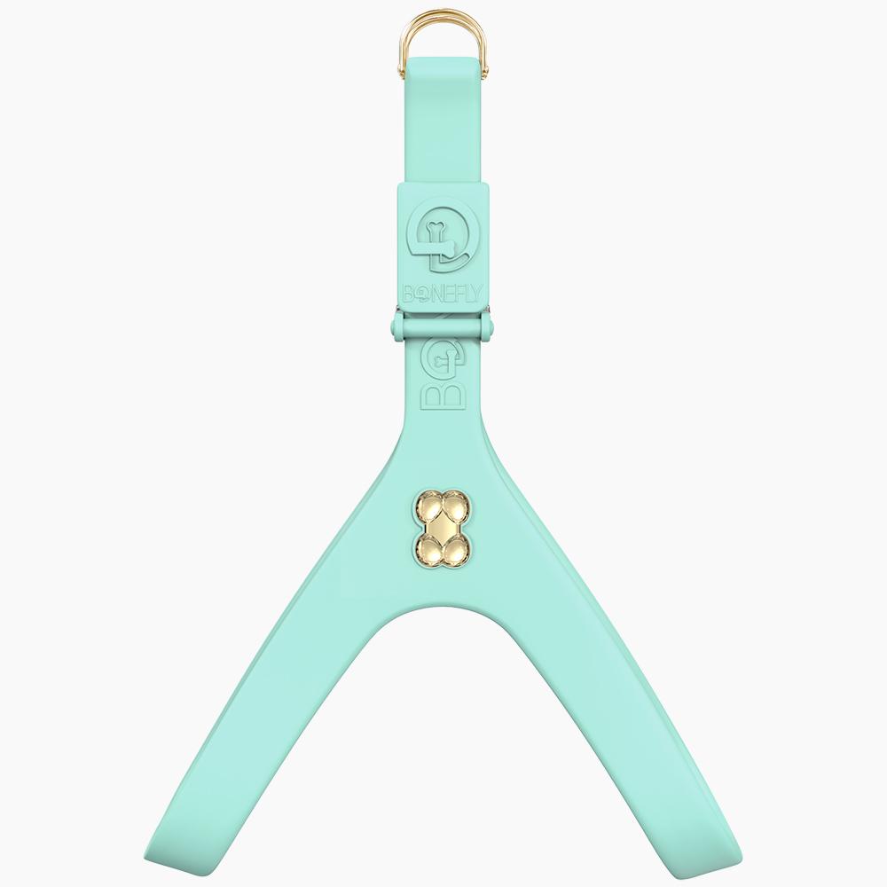 Boneflex Harness Mint Gold Bones