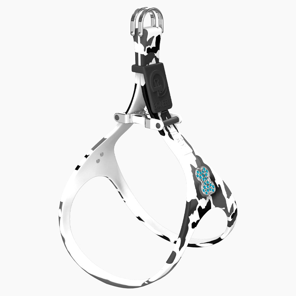 Boneflex Ultra White Camo Harness