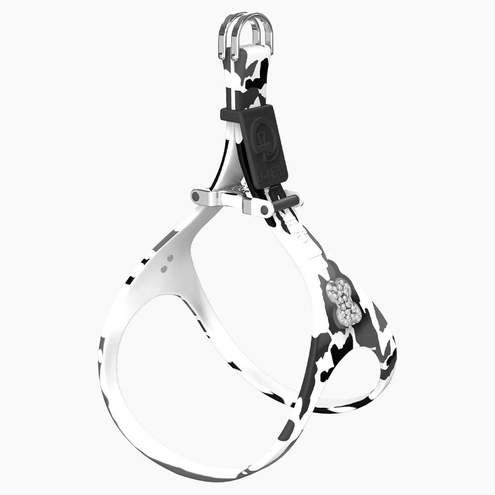 Boneflex Ultra White Camo Harness