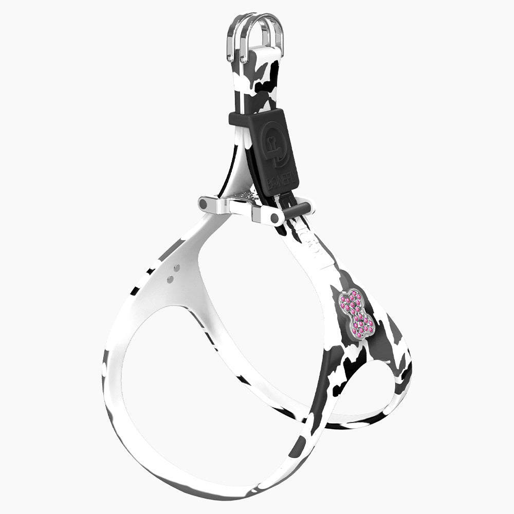 Boneflex Ultra White Camo Harness