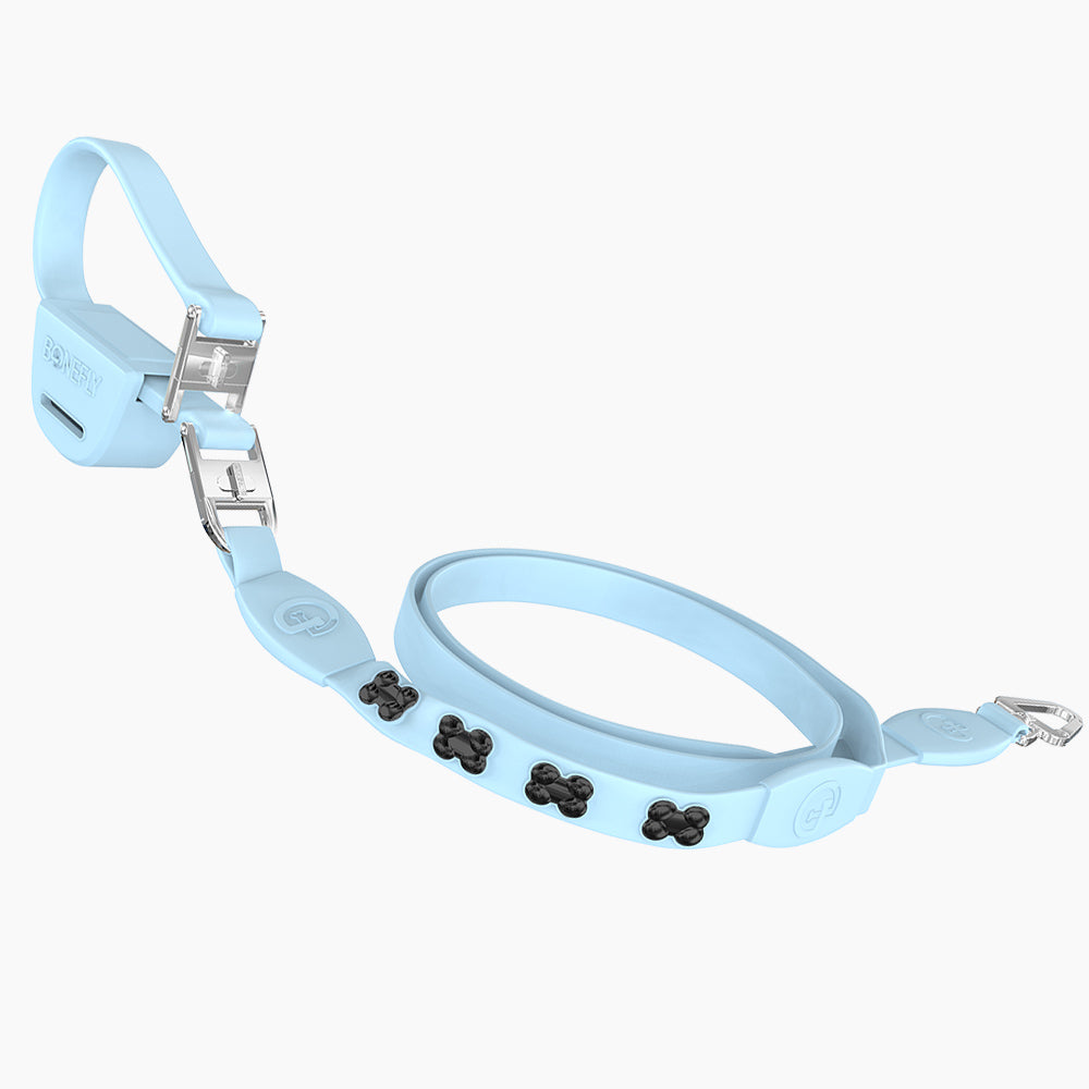 Flexfly 360 Black Bones Leash