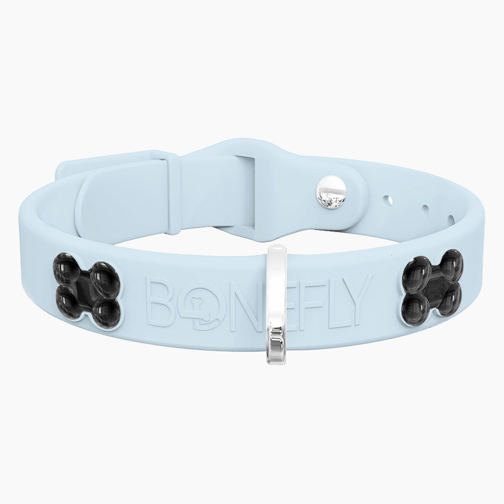 Boneflex Collar + Hueso Negro Liso