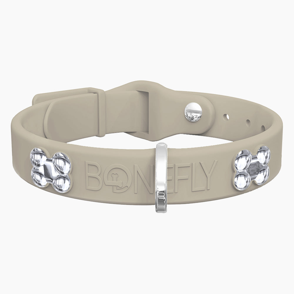 Boneflex Collar + Hueso Plateado