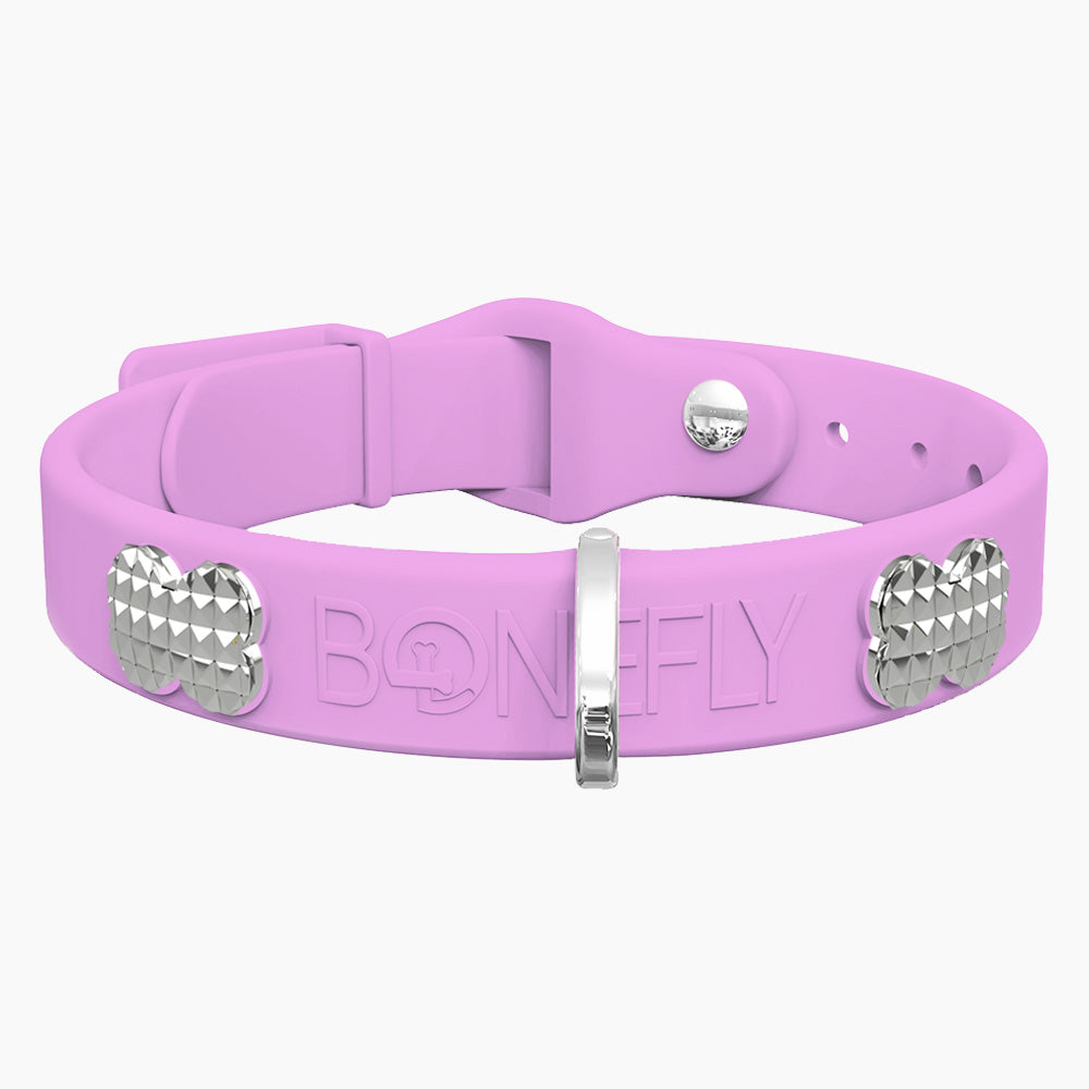 Boneflex Collar + Hueso Spike Plateado